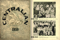 CLAY, CASSIUS 1959 HIGH SCHOOL YEARBOOK