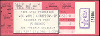 SANCHEZ, SALVADOR-PATRICK FORD FULL TICKET (1980-PSA/DNA EX-MT 6)