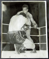 SATTERFIELD, BOB-TOMMY GOMEZ LARGE FORMAT WIRE PHOTO (1950)