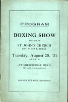 ZALE, TONY AMATEUR BOXING PROGRAM (1931)