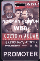 COTTO, MIGUEL-ZAB JUDAH CREDENTIAL (2007)