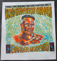 HOLYFIELD, EVANDER ADVERTISING BANNER (1991)