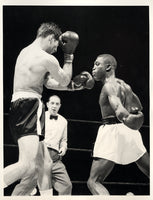 CARTER, JIMMY-PADDY DEMARCO WIRE PHOTO (1954-4TH ROUND)