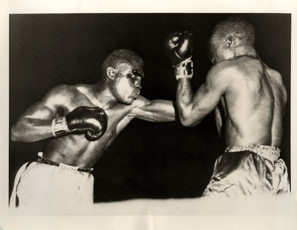 CARTER, JIMMY-WALLACE "BUD" SMITH WIRE PHOTO (1955-9TH ROUND)