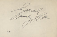 ROSS, BARNEY INK SIGNATURE (1937)