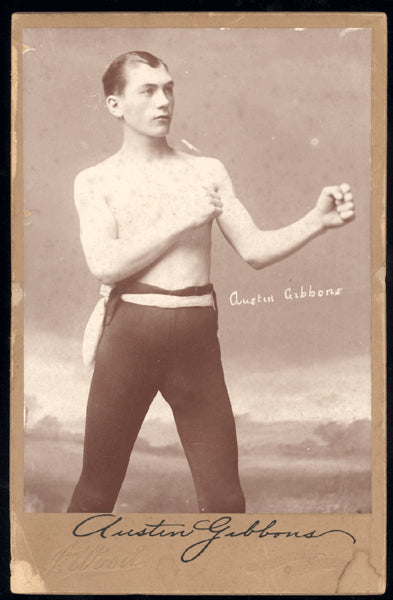 GIBBONS, AUSTIN CABINET CARD