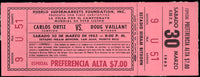 ORTIZ, CARLOS-DOUG VAILLANT FULL TICKET (1963)