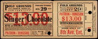 CHOCOLATE, KID-AL SINGER FULL TICKET (1929)