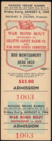 JACK, BEAU-BOB MONTGOMERY FULL TICKET (1944)