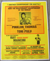 THOMAS, PINKLON-LEE MITCHELL ON SITE POSTER (1981)