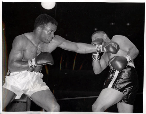 MACHEN, EDDIE-BOB BAKER WIRE PHOTO (2ND ROUND-1957)