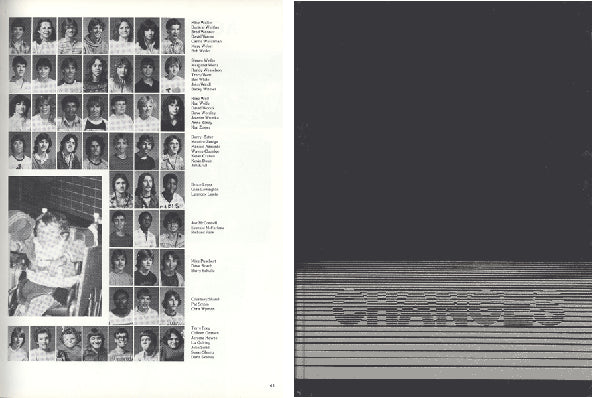 LEWIS, LENNOX HIGH SCHOOL YEARBOOK (GRADE ELEVEN-1982-83)