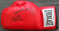 LEONARD, SUGAR RAY & ROBERTO DURAN SIGNED GLOVE (PSA/DNA AUTHENTICATED)