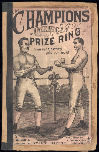 CHAMPIONS OF THE AMERICAN PRIZE RING BY WILLIAM HARDING (1881)