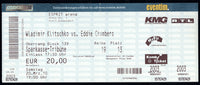 KLITSCHKO, WLADIMIR-EDDIE CHAMBERS FULL TICKET (2010)