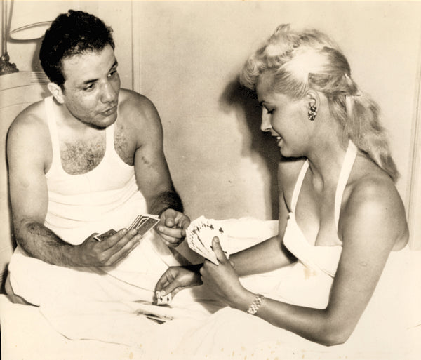 LAMOTTA, JAKE WIRE PHOTO (PLAYING CARDS WITH VIKKI)