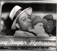 ROBINSON, SUGAR RAY WIRE PHOTO (1942-SUSPENDED BY COMMISSION)