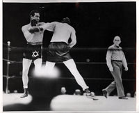 BRADDOCK, JAMES-MAX BAER WIRE PHOTO (1935-7TH ROUND)