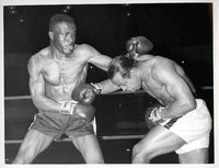 SATTERFIELD, BOB-ARCHIE MCBRIDE WIRE PHOTO (1955-2ND ROUND