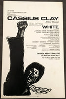 ALI, MUHAMMAD-CASSIUS CLAY IN MUSICAL BUCK WHITE ORIGINAL POSTER (1969)