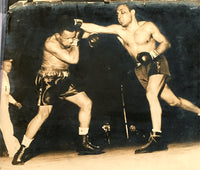 LAMOTTA, JAKE-OSSIE HARRIS II LARGE FORMAT PHOTO (1944)