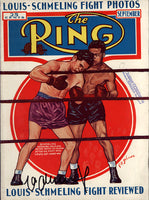 SCHELING, MAX SIGNED RING MAGAZINE (SEPTEMBER 1938)