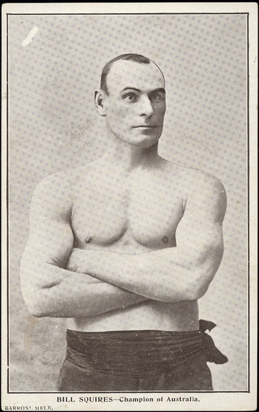 SQUIRES, BILLY PHOTO POSTCARD