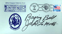 LAMOTTA, JAKE SIGNED BOXING HALL OF FAME FIRST DAY COVER (1990)