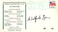 GOMEZ, WILFREDO SIGNED BOXING HALL OF FAME FIRST DAY COVER