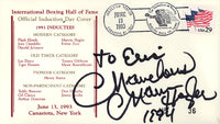HAGLER, MARVIN SIGNED HALL OF FAME FIRST DAY COVER (1993)