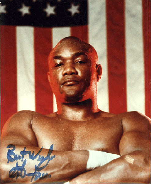FOREMAN, GEORGE SIGNED PHOTO