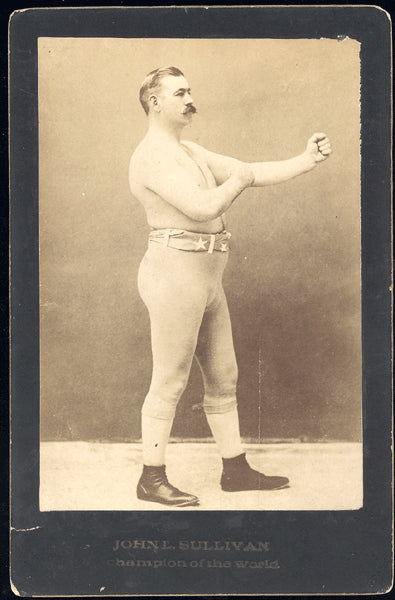 SULLIVAN, JOHN L. CABINET CARD