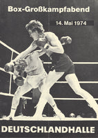 DAGGE, ECKHARD-MANUEL GONZALEZ OFFICIAL PROGRAM (1974)