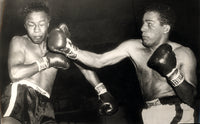 BRATTON, JOHNNY-CHICO VARONA WIRE PHOTO (1954)