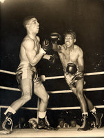 ROBINSON, SUGAR RAY-RANDY TURPIN I WIRE PHOTO (1951-TURPIN WINS TITLE)