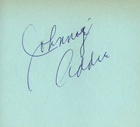 ADDIE, JOHNNY INK SIGNATURE