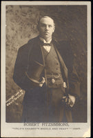 FITZSIMMONS, ROBERT CABINET CARD (1899-AS WORLD HEAVYWEIGHT CHAMPION)