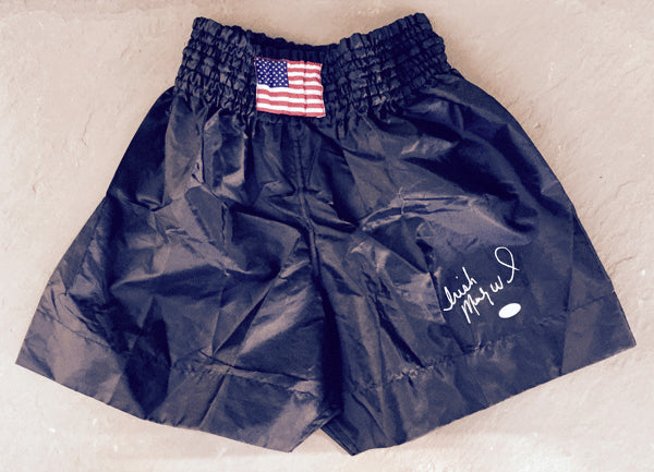 WARD, MICKEY SIGNED TRUNKS (JSA AUTHENTICATED)