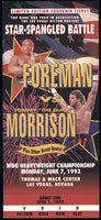 FOREMAN, GEORGE-TOMMY MORRISON FULL TICKET (1993)