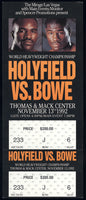 HOLYFIELD, EVANDER-RIDDICK BOWE I FULL TICKET (1992)