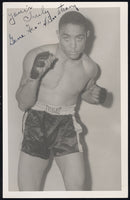 ARMSTRONG, GENE "ACE" SIGNED PHOTO POSTCARD