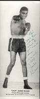 WILSON, "CALIFORNIA" JACKIE SIGNED PHOTOGRAPH