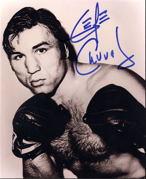 CHUVALO, GEORGE SIGNED PHOTO