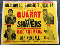 QUARRY, JERRY-EARNIE SHAVERS ON SITE POSTER (1973)