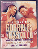 CORRALES, DIEGO-JOSE LUIS CASTILLO II OFFICIAL PROGRAM (2005)