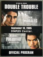 PACQUIAO, MANNY-HECTOR VELAZQUEZ OFFICIAL PROGRAM (2005)