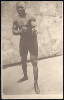 JOHNSON, JACK ANTIQUE PHOTO (CIRCA 1910)