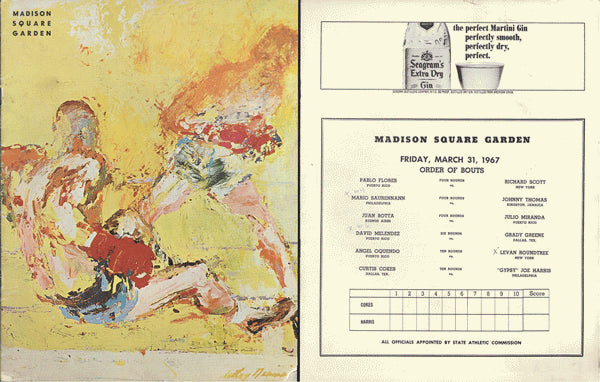COKES, CURTIS-GYPSEY JOE HARRIS OFFICIAL PROGRAM (1967)