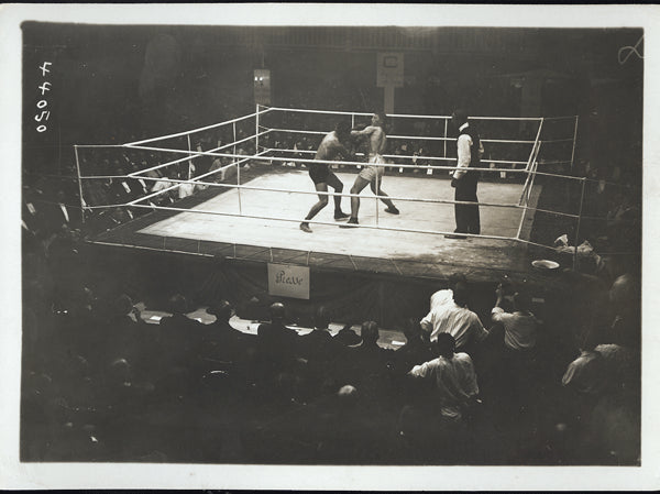 CARPENTIER, GEORGES-JEFF SMITH ANTIQUE PHOTO (1913)