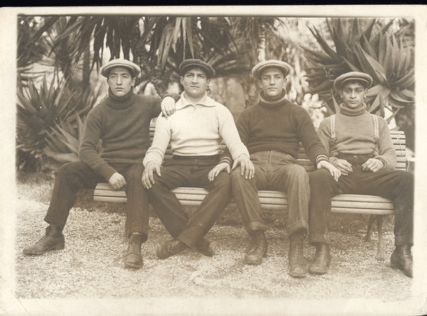 CARPENTIER, GEORGES ANTIQUE TRAINING CAMP PHOTO (EARLY CAREER)